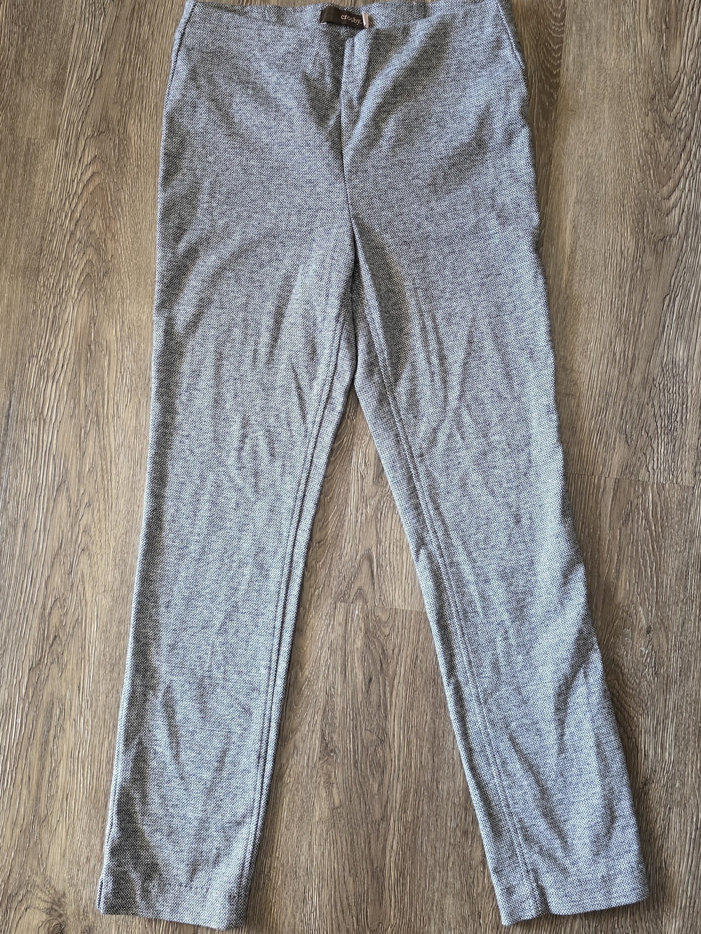 crosby. Heather Gray Stretch Knit Leggings